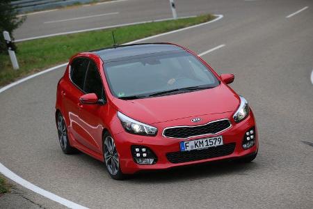 Kia Cee'd 1.0 T-GDI, Frontansicht