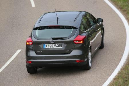 Ford Focus 1.0 Ecoboost, Heckansicht