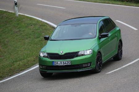 Skoda Rapid Spaceback 1.4 TSI, Frontansicht