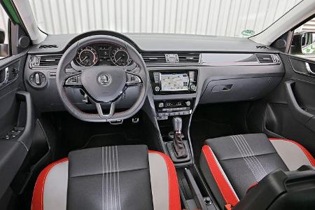 Skoda Rapid Spaceback 1.4 TSI, Cockpit
