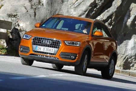 Audi Q3 2.0 TFSI Quattro, Frontansicht