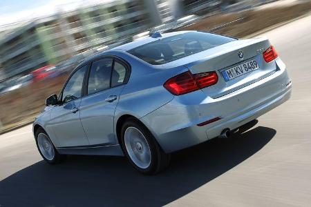 BMW 320i, Heckansicht