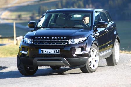 Range Rover Evoque 2.2 eD4, Frontansicht