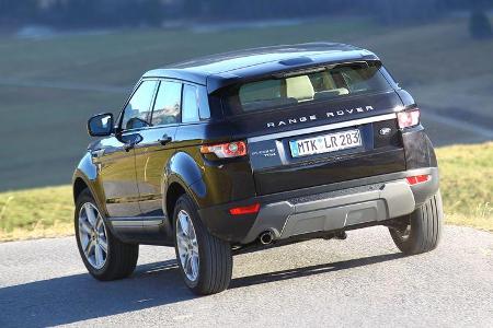 Range Rover Evoque 2.2 eD4, Heckansicht