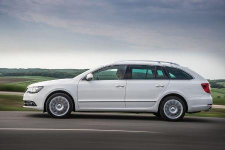 Skoda Superb Combi 2.0 TSi, Seitenansicht