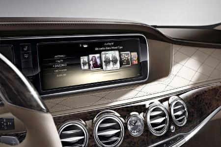 Mercedes S-Klasse, Navi, Monitor