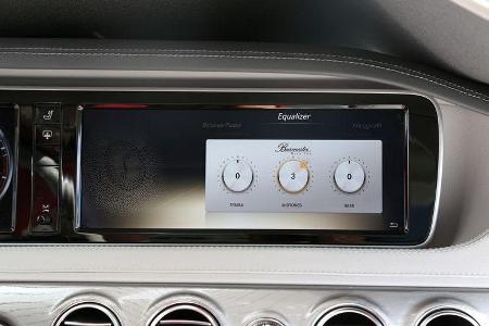 Mercedes S-Klasse, Navi, Monitor