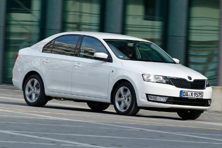 Skoda Rapid, Frontansicht