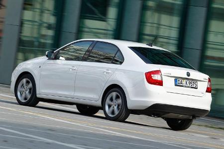 Skoda Rapid, Heckansicht