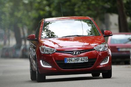 Hyundai i20 CRDi, Frontansicht