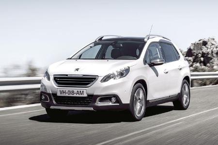Peugeot 2008, Frontansicht