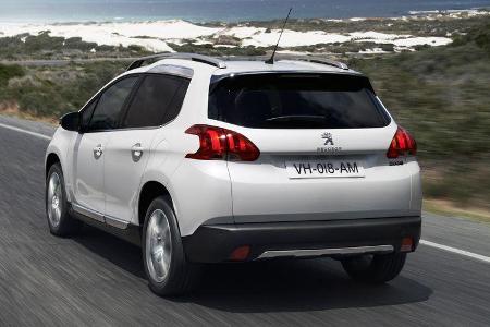 Peugeot 2008, Heckansicht
