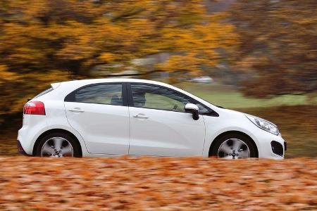 Kia Rio, Seitenansicht