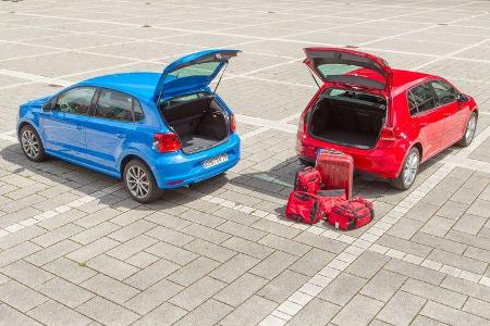 VW Polo 1.2 TSI, VW Golf 1.2 TSI, Heckklappe