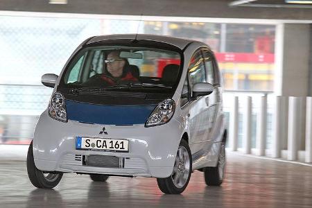 Mitsubishi i-Miev und Smart Fortwo ED