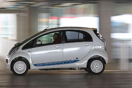 Mitsubishi i-Miev und Smart Fortwo ED
