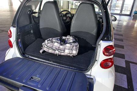 Mitsubishi i-Miev und Smart Fortwo ED