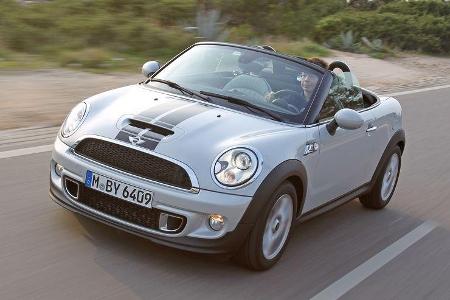 Mini Roadster Cooper SD, Frontansicht