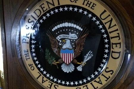 Präsidenten-Siegel, Ronald Reagan Presidential Library