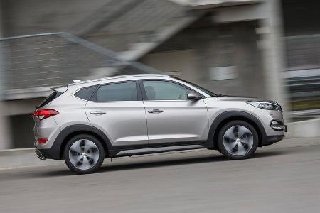 Hyundai Tucson 2.0 CRDi 4WD, Seitenansicht