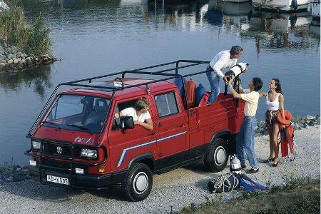 Ideales Transportmittel für Freizeit-Sportler: Doppelkabine in der Tristar-Variante.