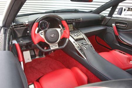 Lexus LFA, Innenraum, Cockpit