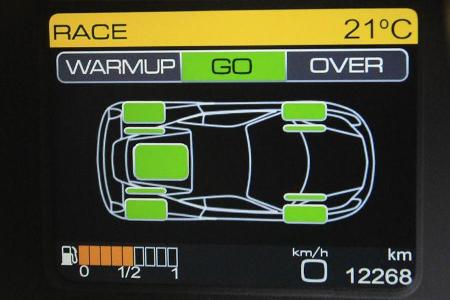 Ferrari 458 Italia, Display