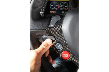 Ferrari 458 Italia, Lenkrad, Bedienkonzept