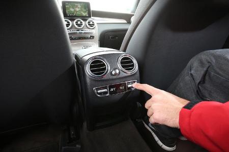 Mercedes GLC 250 d 4Matic, Luftausströmer, Fond