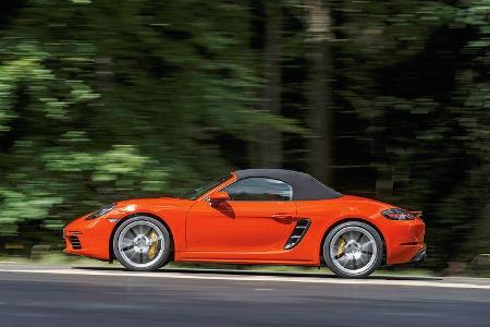Porsche 718 Boxster S Seite