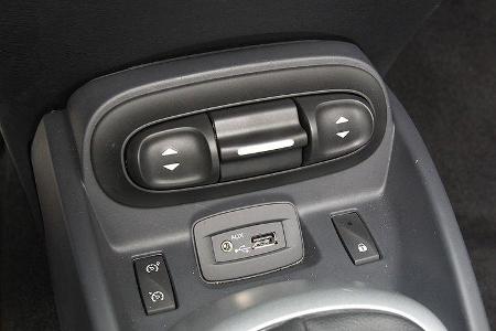 Renault Wind 1.6 16V, Mittelkonsole