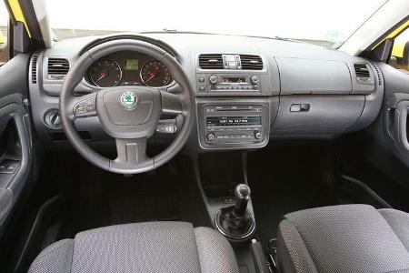 Skoda Fabia 1.2 TSI, Cockpit