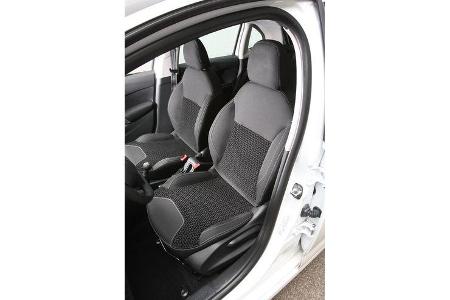 Citroen C3 Vti, Vordersitz