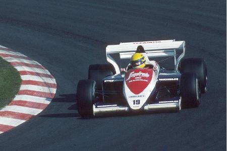 Ayrton Senna, Toleman-Hart TG184 Turbo