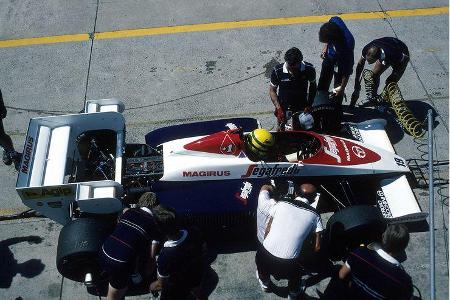 Ayrton Senna, Toleman-Hart TG184