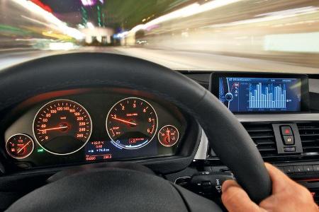 BMW 320d Efficient Dynamics Edition, Rundinstrumente