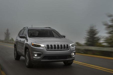 Jeep Cherokee Facelift Modelljahr 2018