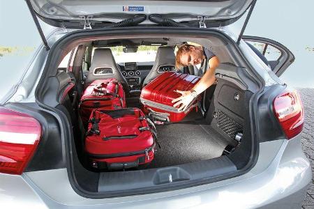 Mercedes A 200 CDI AMG Sport, Kofferraum, Ladefläche