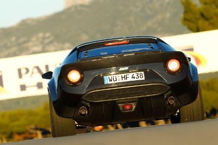 Lancia New Stratos, Heck