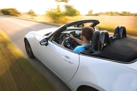 Mazda MX-5 Skyactiv-G 131, Seitenführung