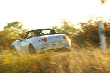 Mazda MX-5 Skyactiv-G 131, Heckansicht