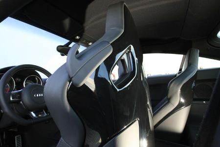 Audi TTS Coupé 2.0 TFSI, Rückenansicht Sitz