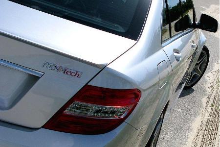 Das Renntech-Leistungskit 1 bringt die C-Klasse auf CLK63-Niveau mit 481 PS und 630 Newtonmeter.