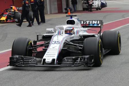 Lance Stroll - Williams - Barcelona F1-Test 2018 - Tag 1