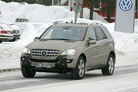 Mercedes M-Klasse Facelift