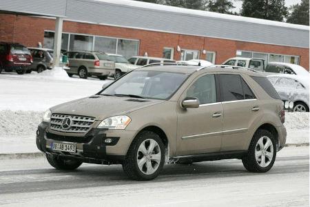 Mercedes M-Klasse Facelift
