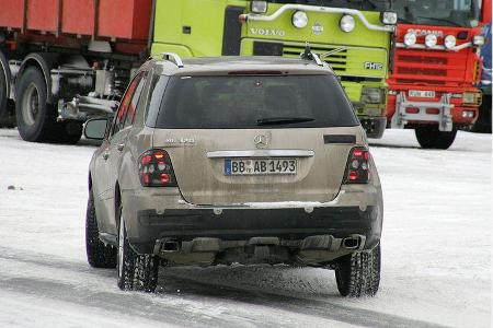 Mercedes M-Klasse Facelift