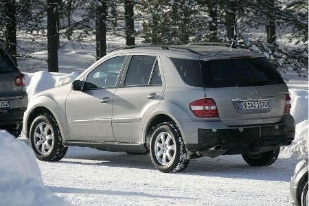 Mercedes M-Klasse Facelift