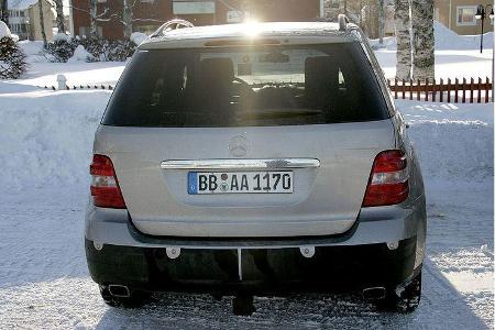 Mercedes M-Klasse Facelift