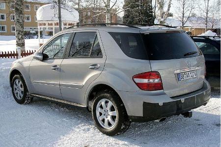 Mercedes M-Klasse Facelift